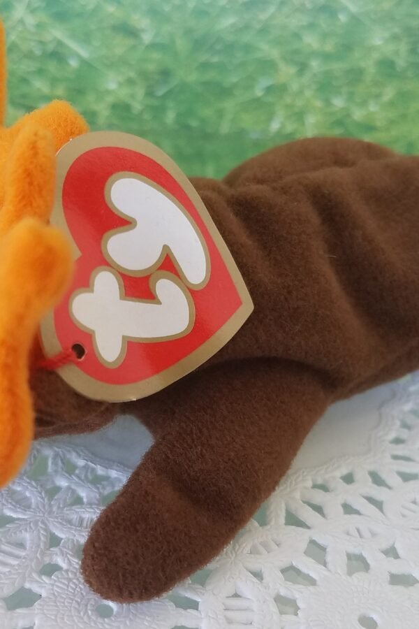 Chocolate The Moose Teenie Beanie Mcdonalds Vintage Ty 1997 New in Original Package
