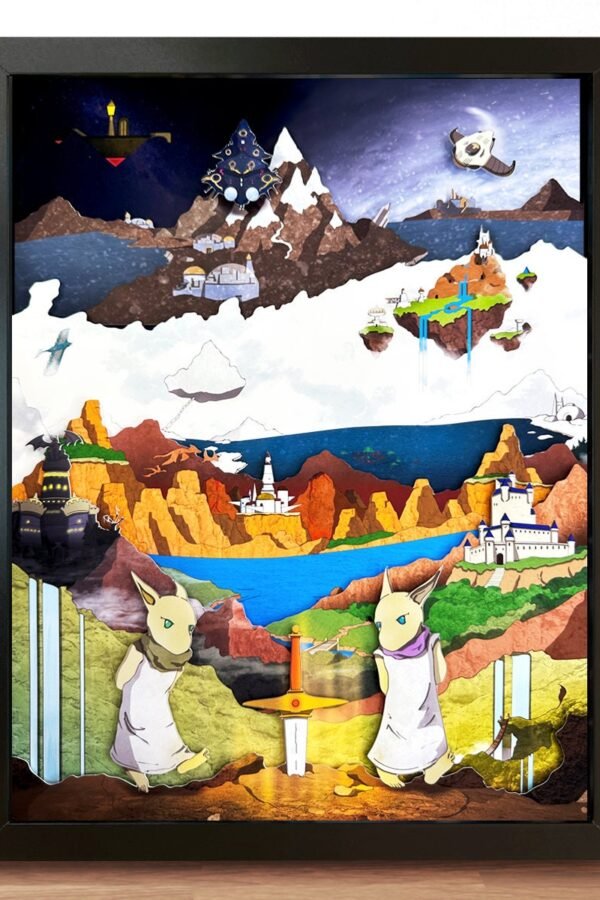 Chrono Trigger - Shadowbox Art