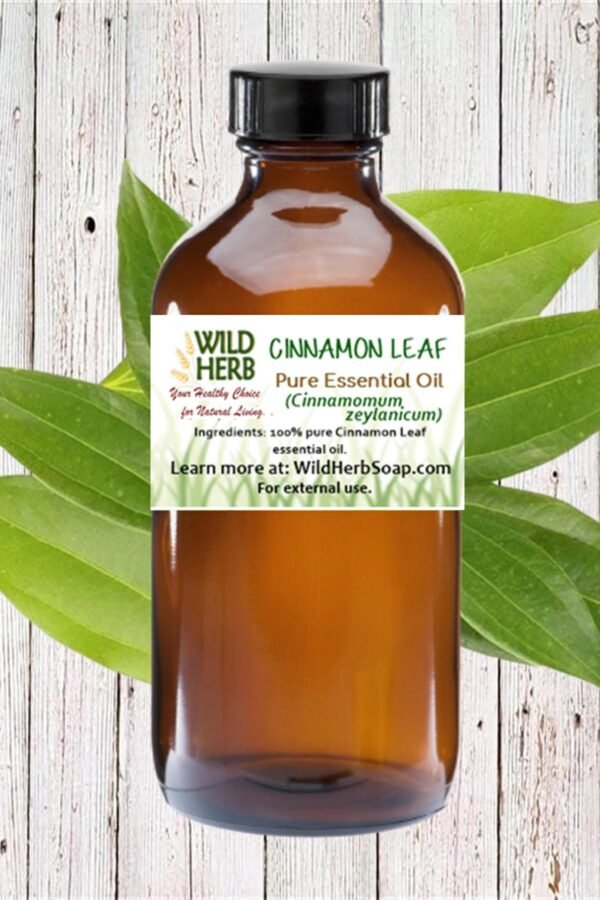 Cinnamon Leaf 100% Pure Full Strength Essential Oil Direct Certified Organic Distiller Aromatherapy Therapeutic Topical Diy Ointment Salves