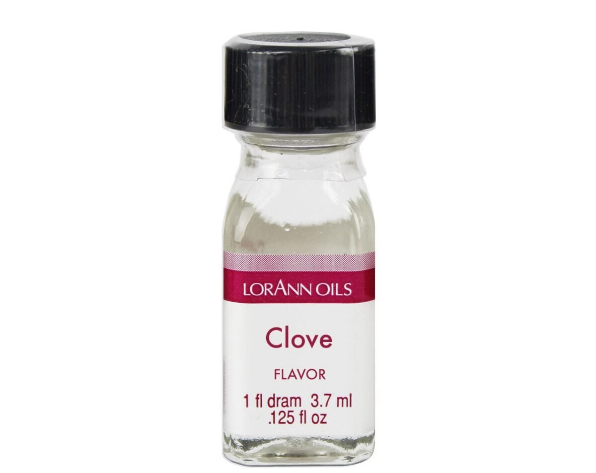Clove Flavoring Oil - Super Strength Clove Flavoring Oil Specially Formulated For Use in Candy, Chocolate, Fondant, Fudge, & More
