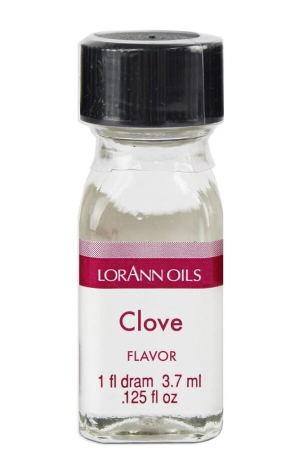 Clove Flavoring Oil - Super Strength Clove Flavoring Oil Specially Formulated For Use in Candy, Chocolate, Fondant, Fudge, & More