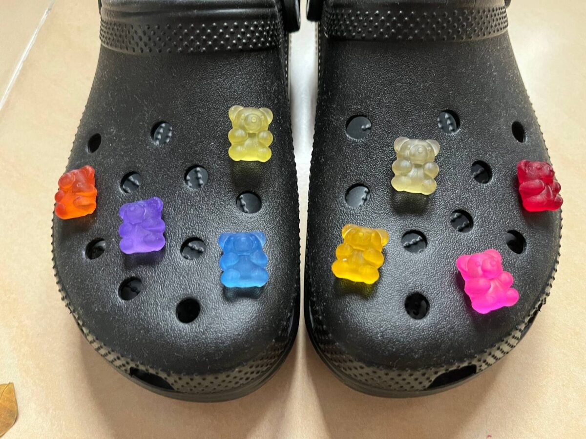 Colorfull Gummy Bear charms for Croc
