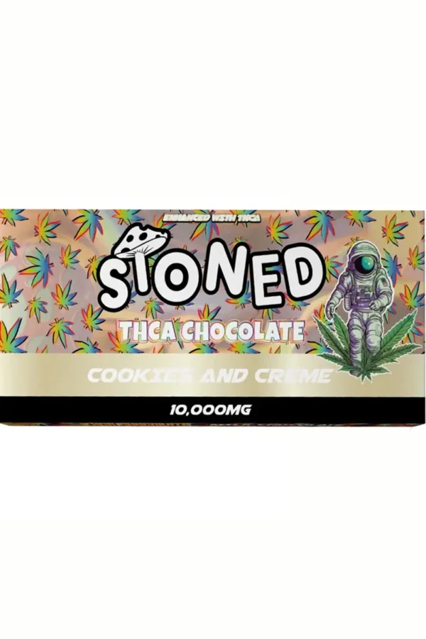 Cookies & Cream Stoned THCA Chocolates 10000MG