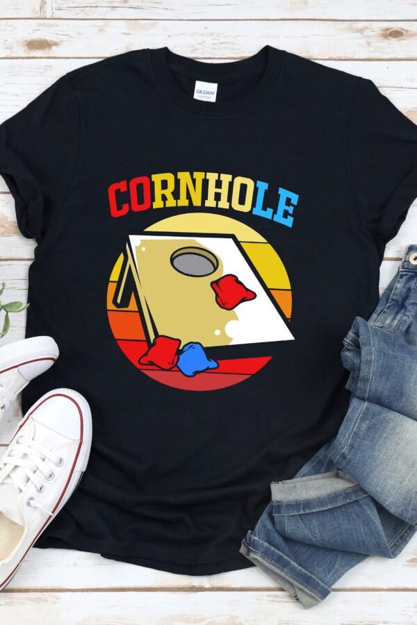 Cornhole Shirt, Retro Cornhole, Vintage Player, Shirts For Men, Team Shirts, Tournament