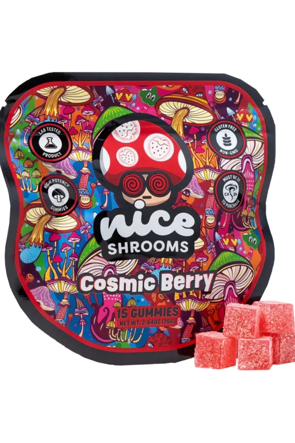 Cosmic Berry Nice Shrooms Mushroom Gummies 15ct 75g