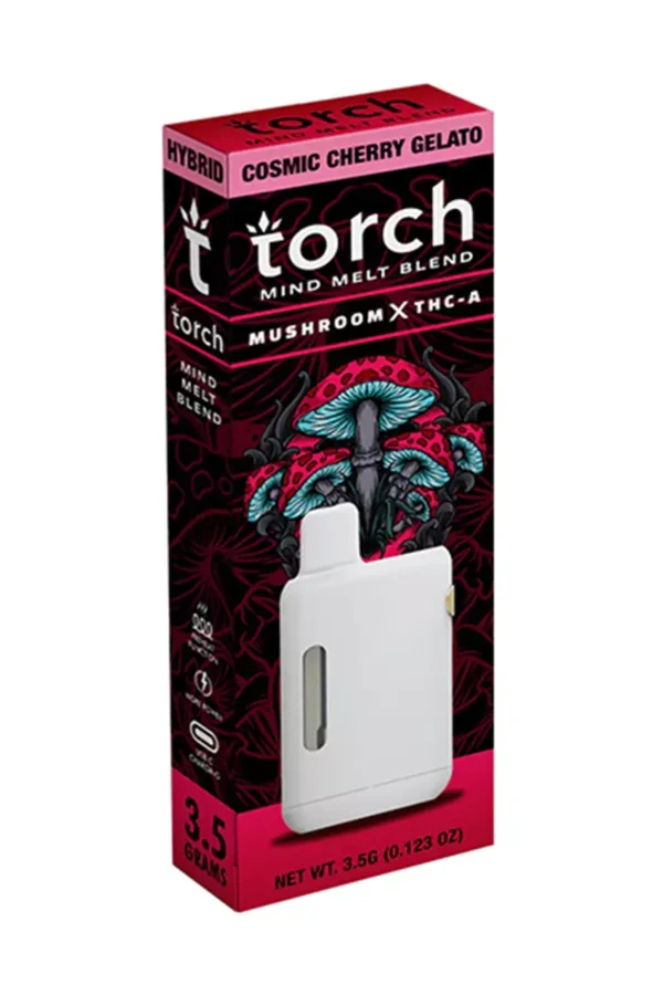 Cosmic Cherry Gelato Torch Mind Melt Mushroom x THC-A Blend Vape 3.5G