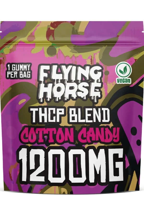 Cotton Candy Flying Horse THCP Blend Gummy 1200mg
