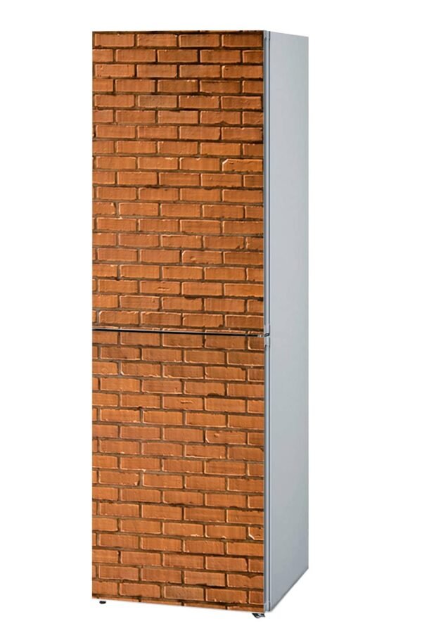 Cover Door Scratches Wrap Vinyl Sticker - Vinyl Sticker Refrigerator Tube Design Fridge Wall Brick Decal Storage Door Adhesive