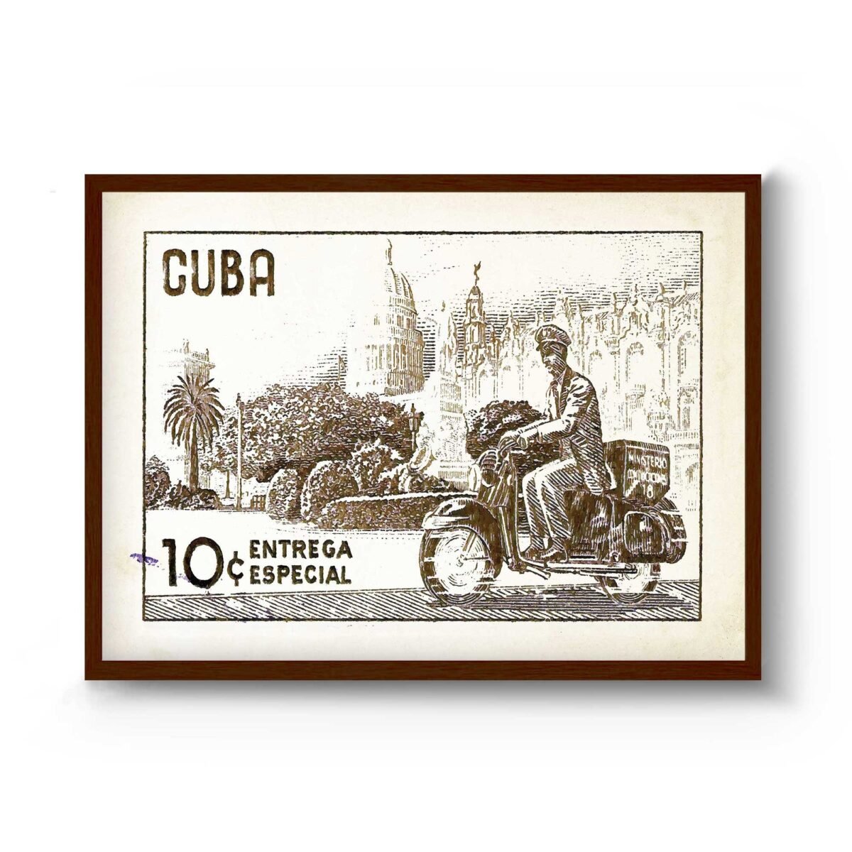 Cuba Art Poster Print Of Cuban Wall Print & Vintage Poster Artwork, Boho Décor, Illustration Fine Art Affiche