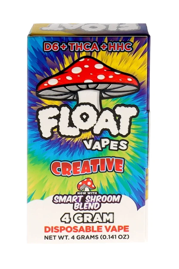 D6+THCA+HHC Creative Float Smart Shroom Blend Vape 4G
