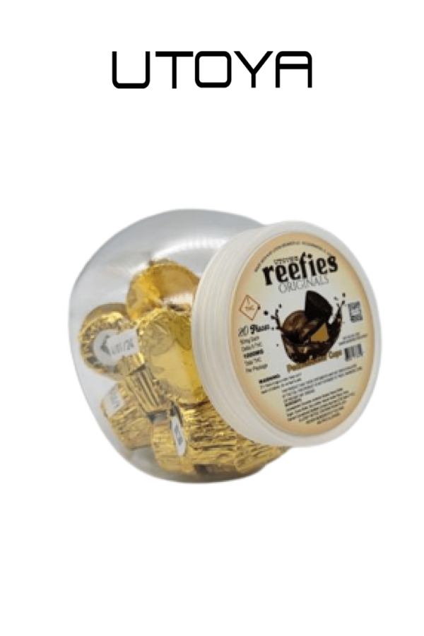 Delta 9 Edibles | Reefies Peanut Budder Cups | 20 ct Jar