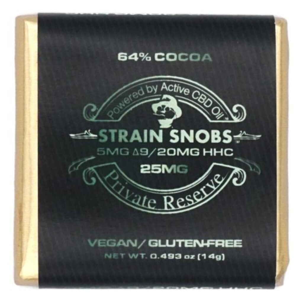 Delta 9 THC/HHC 25mg Chocolate - 3 Pack