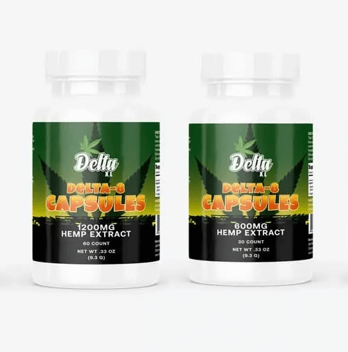 DeltaXL | Premium Delta 8 THC Capsules 600mg - 1200mg