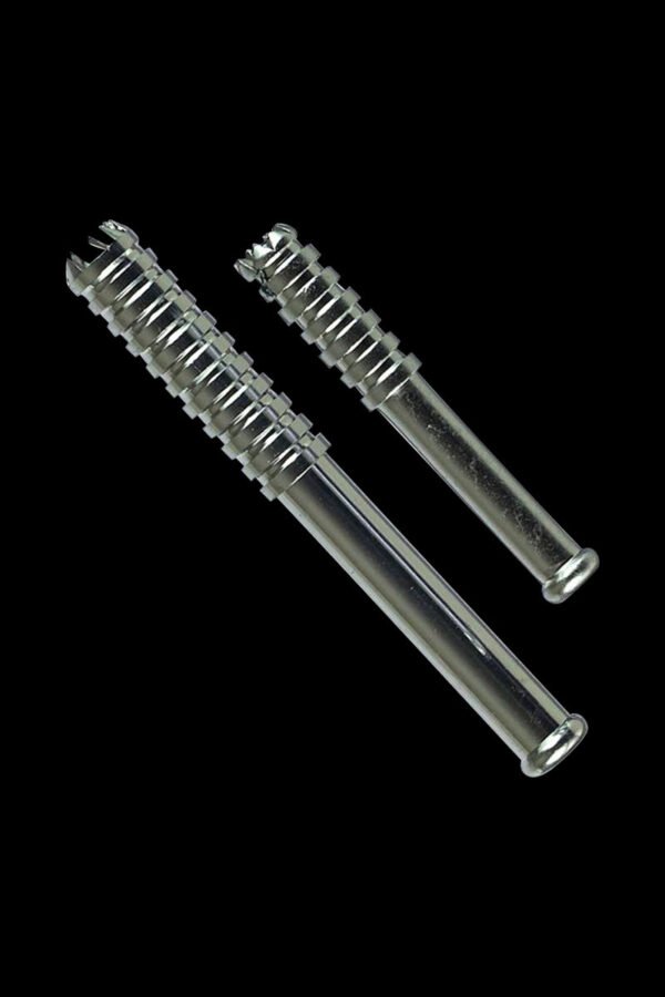Digger One Hitter Pipe - Anodized Aluminum Bat - Silver