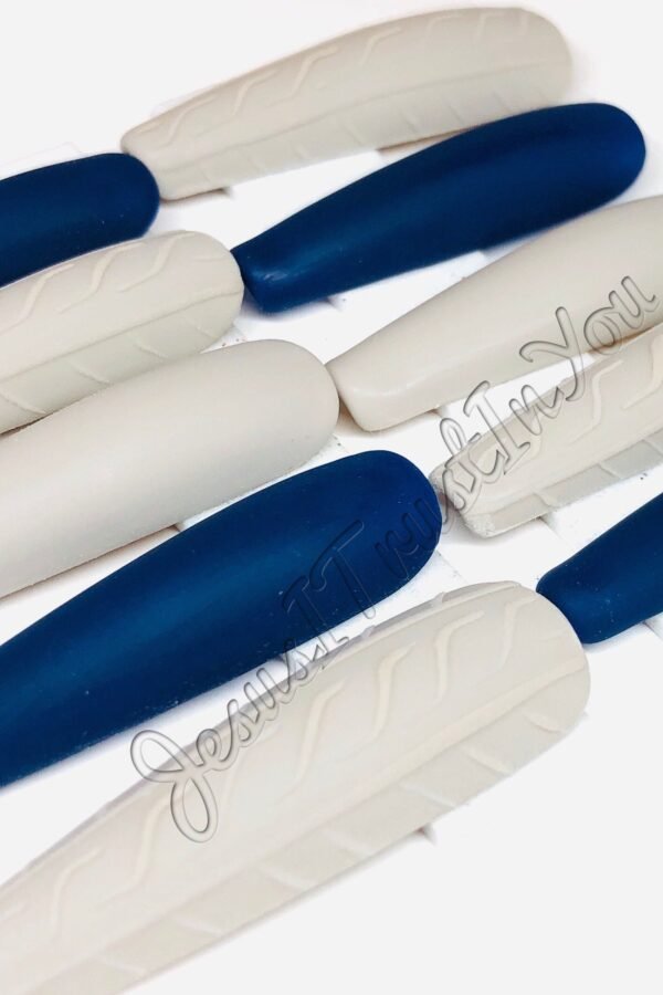 Dignity - Xxl Ballerina Gel Press On Nails| Reusable Nails | Long Gifts For Her| Rhinestones Makartt Dnd Glue