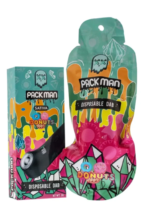 Donuts Pack Man THCA Disposable Dab 1G