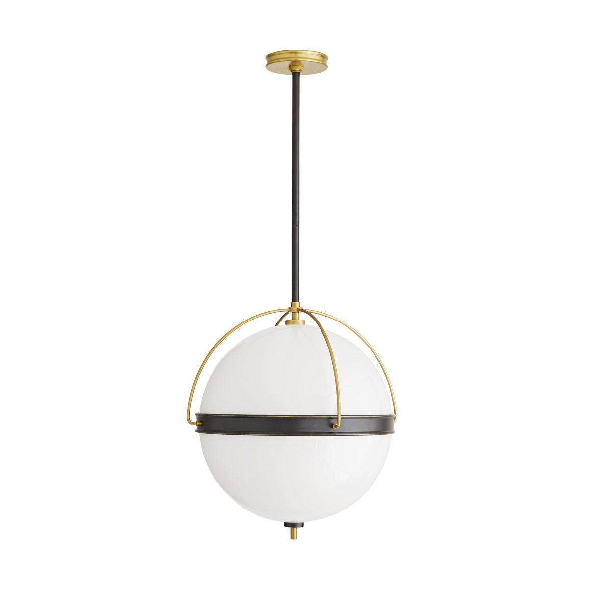 Dorothy Black Bronze Steel Pendant
