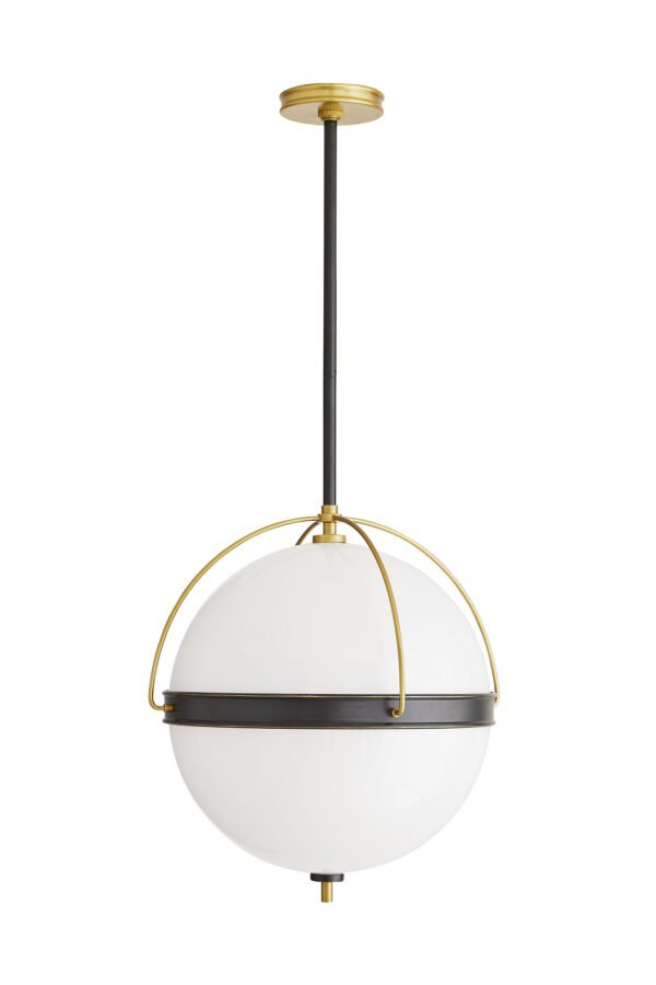 Dorothy Black Bronze Steel Pendant