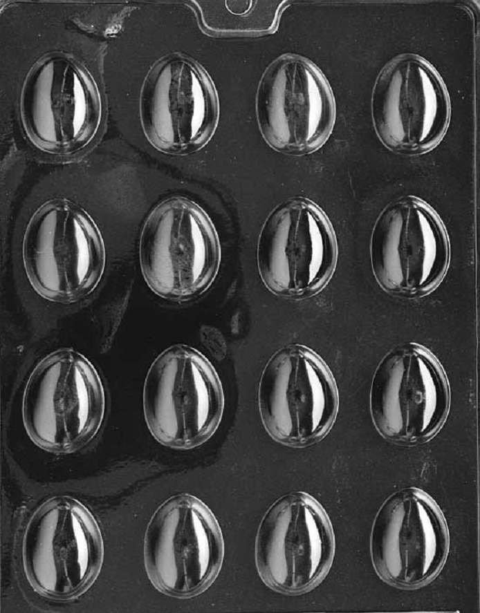 E015 Medium Decorated Easter Egg Chocolate Candy Mold