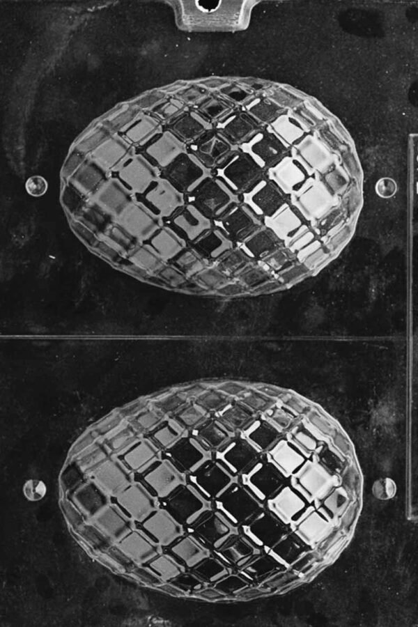 E423 Medium Lattice Easter Egg Chocolate Candy Or Soap Mold