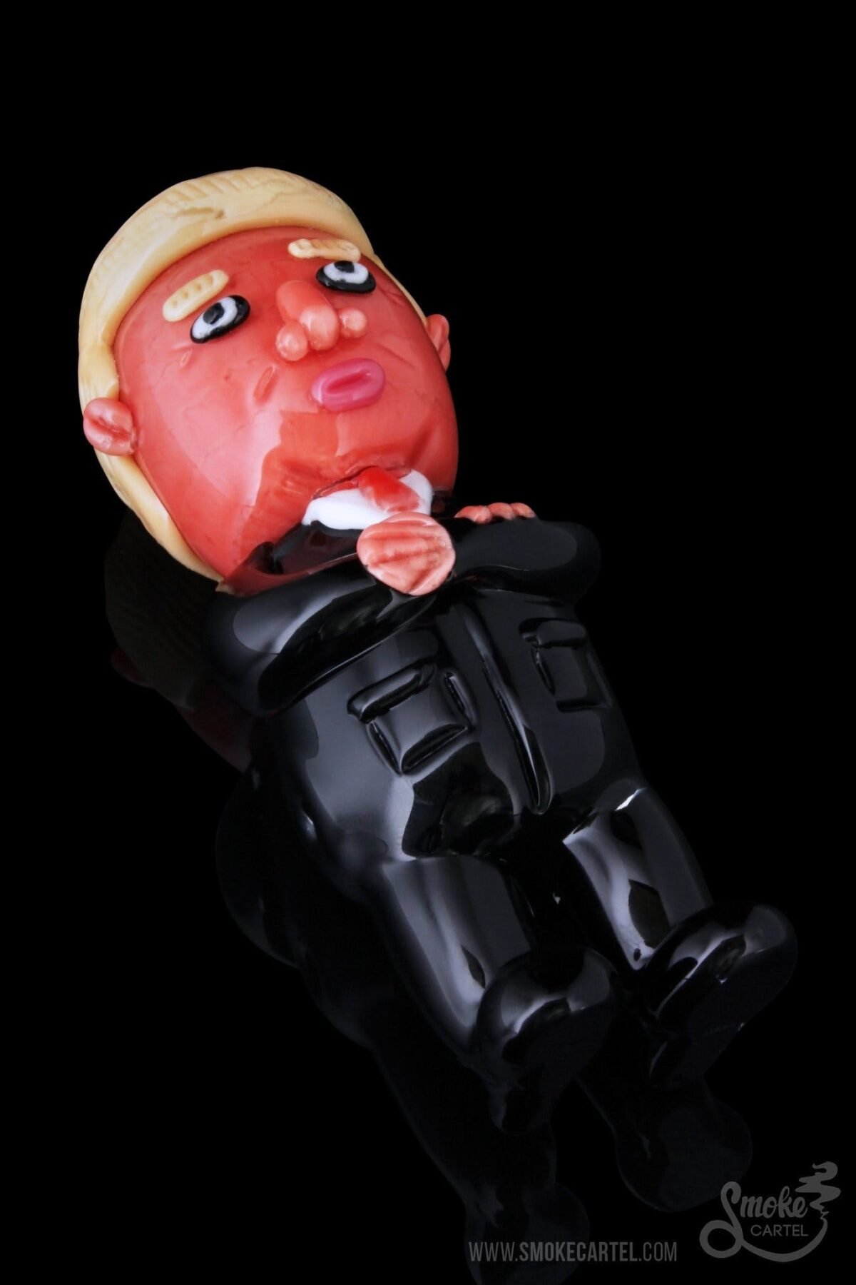 Empire Glassworks ""Agent Orange"" Trump Hand Pipe