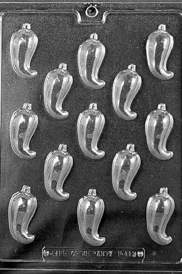 F113 Chili Pepper Chocolate Candy Mold