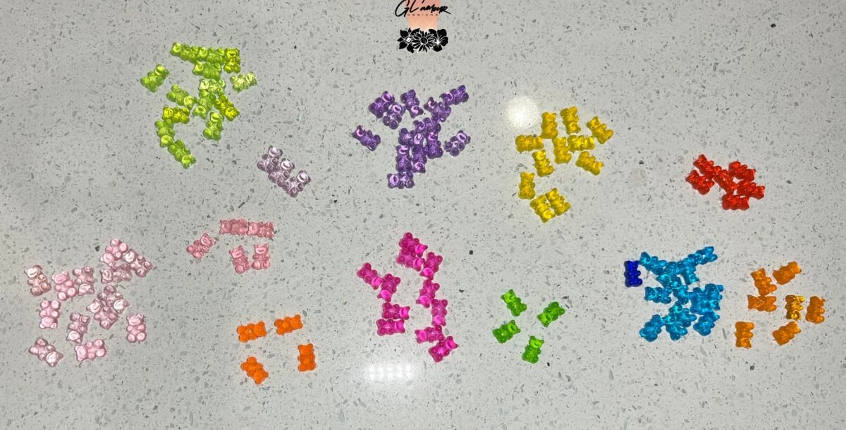 Fake Gummy Bears/ Realistic Look - 10 Pcs