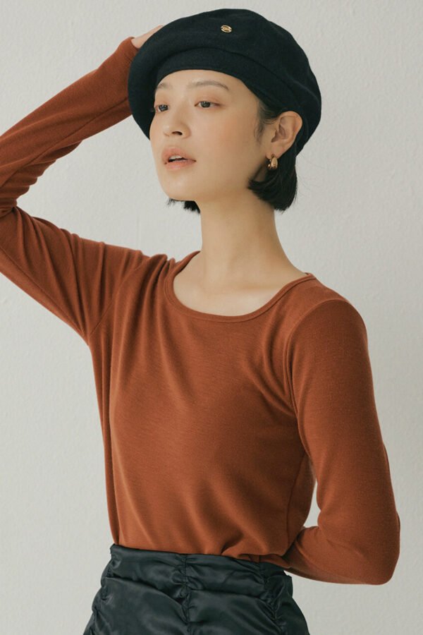 Fal Square Neck Soft T-Shirt
