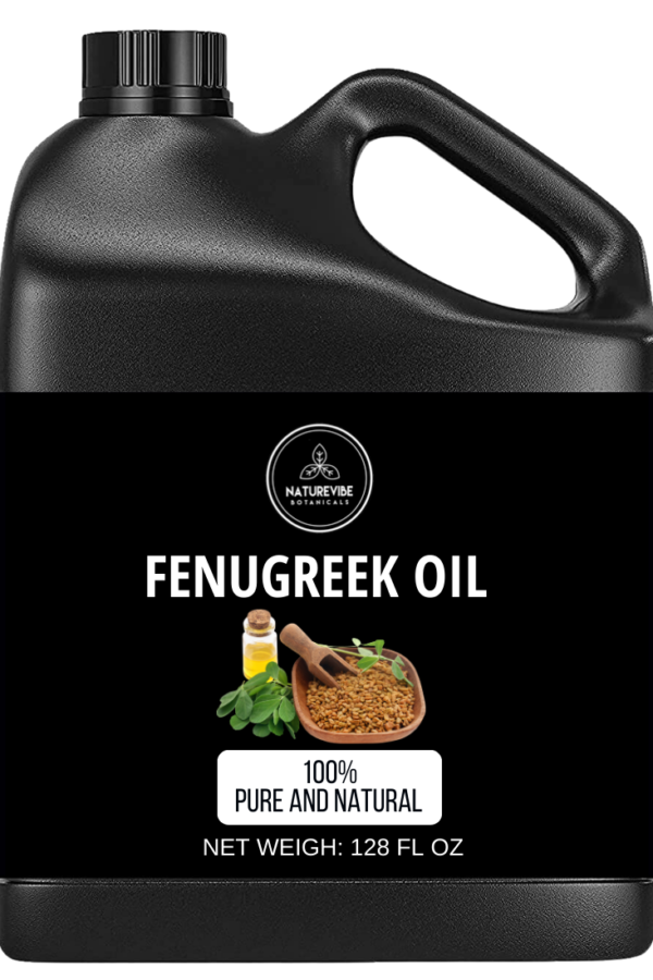 Fenugreek Oil Cold Pressed 100% Pure & Natural | Hair Growth Oil | Moisturizing Oil for Face Hair Skin and Nails with Vitamin A