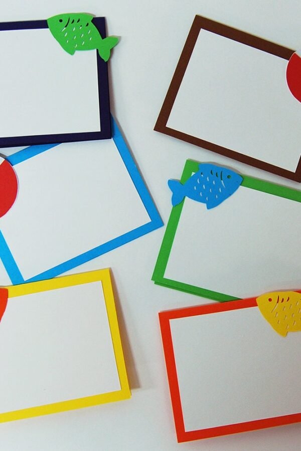 Fish Birthday Buffet Cards, Themed Labels, Gone Fishing, Ofishally One, The Big Custom Parties By Partyatyourdoor On Etsy