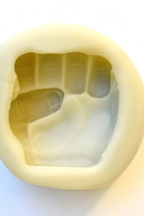 Fist Mold, Silicone Fondant Mold, Cupcake Decoration Chocolate Gum Paste Resin Cakes For Boys, Jewelry Shapem