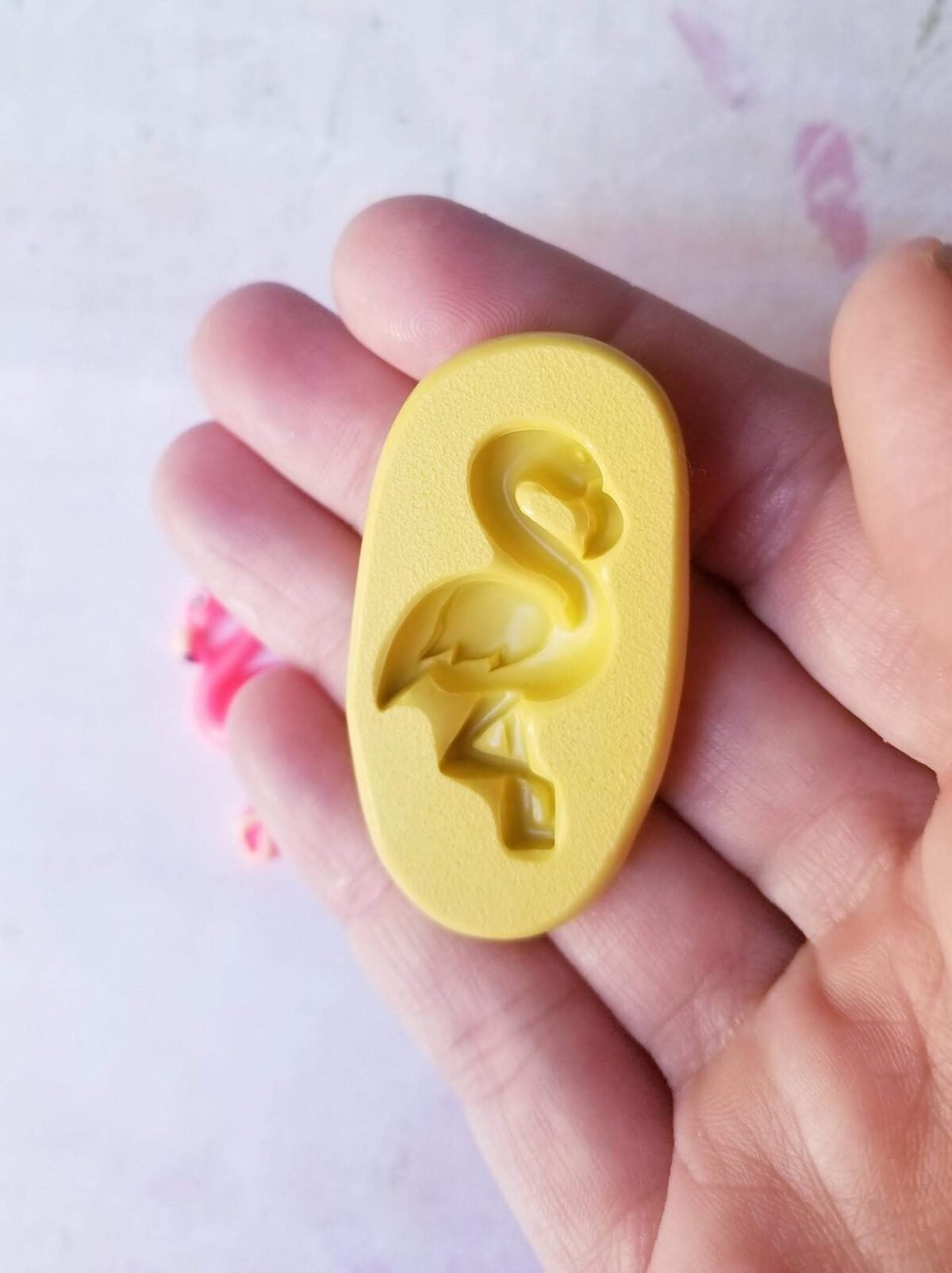 Flamingo Mold Food Grade Silicone Bird For Fondant, Chocolate, Clay