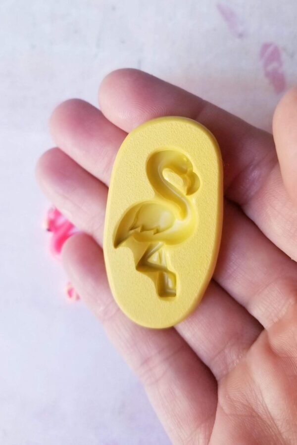 Flamingo Mold Food Grade Silicone Bird For Fondant, Chocolate, Clay