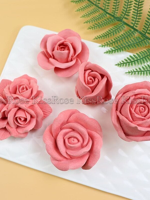 Flower Silicone Mold For Resin Rose Molds Wax Candy Chocolate Candy Baking Cake Decoration Tools Food Silicon