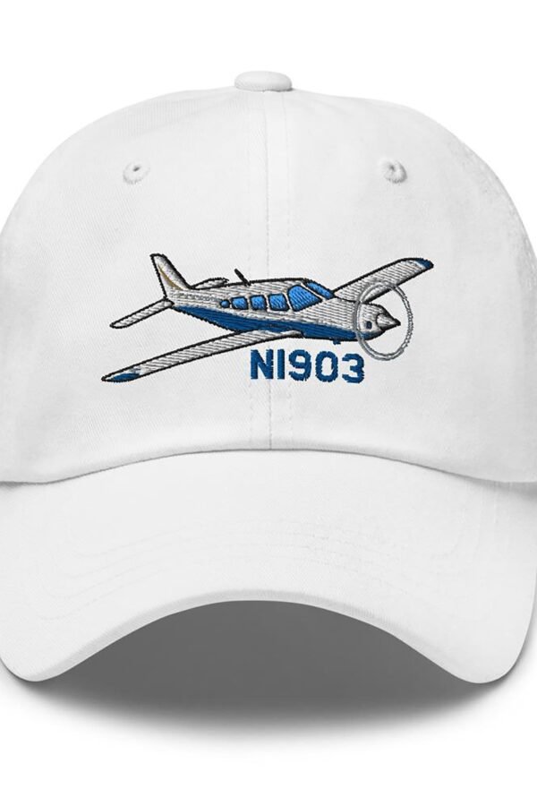 Flyboy Toys Airplane Embroidered Custom Classic Cap - Personalized With Your Aircraft & N#/ Registration No. Airg9Gj1I-B1