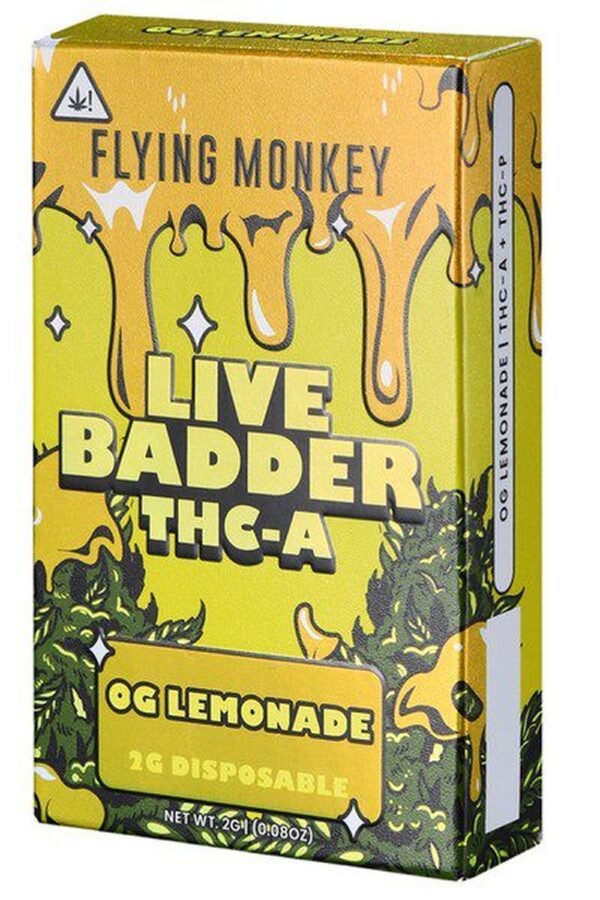 Flying Monkey Live Badder THC-A Disposable 2G