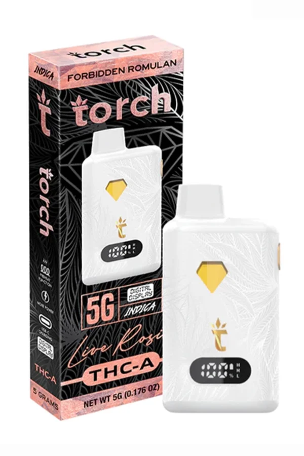 Forbidden Romulan Torch Live Rosin THC-A Disposable 5G