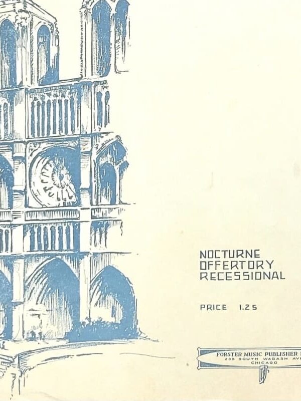 Forster Music Publisher Inc. USED/VINTAGE - Cathedral Suite fo...