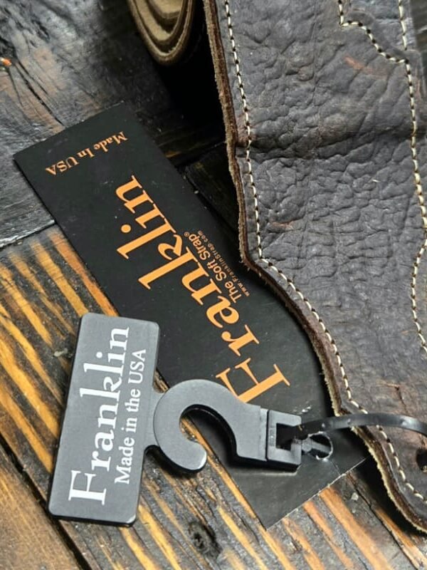 Franklin American Bison Guitar Strap Chocolate