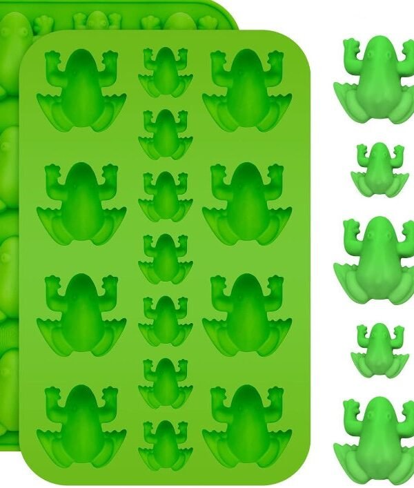 Frog Silicone Mold 15-Cavity Candy, Chocolate, Jelly, Ice Tray - Passover Treat
