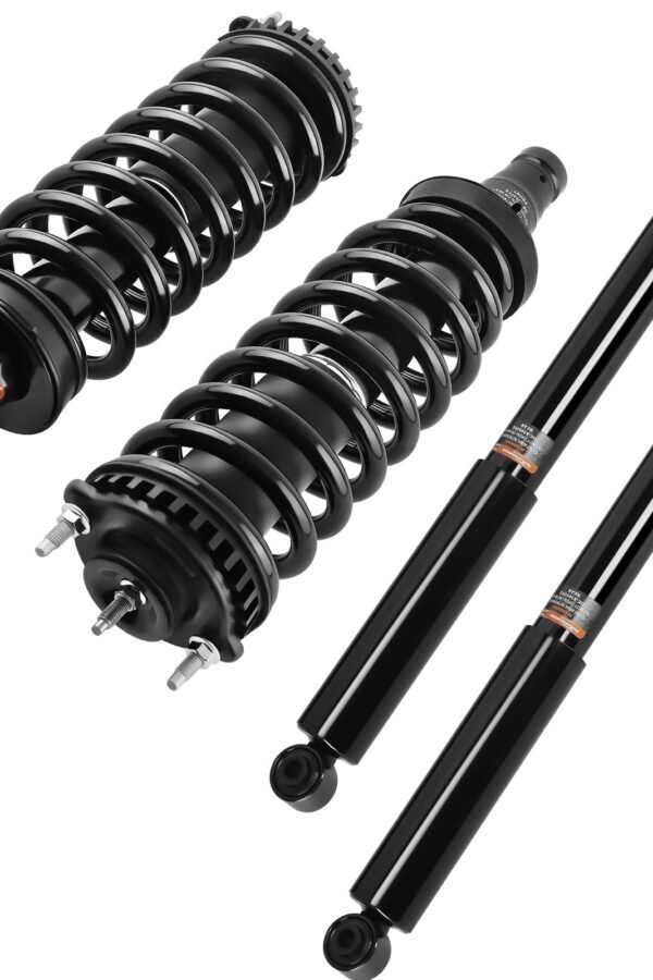 Front Struts w/ Spring Rear Shocks Absorber For 2002-2009 compatible for Chevrolet Trailblazer