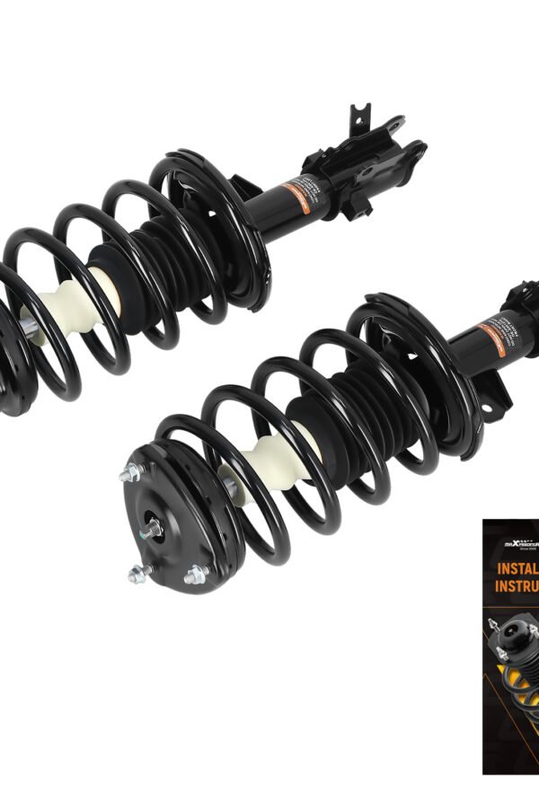 Front Suspension Shock Absorber For 2006-2011 compatible for Kia Rio LX/SX compatible for Hyundai Accent Sedan