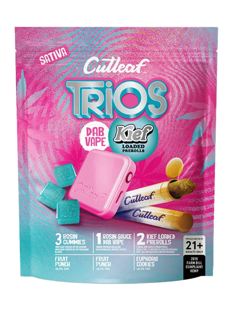 Fruit Punch | Euphoria Cookies Cutleaf Trios Kief Loaded