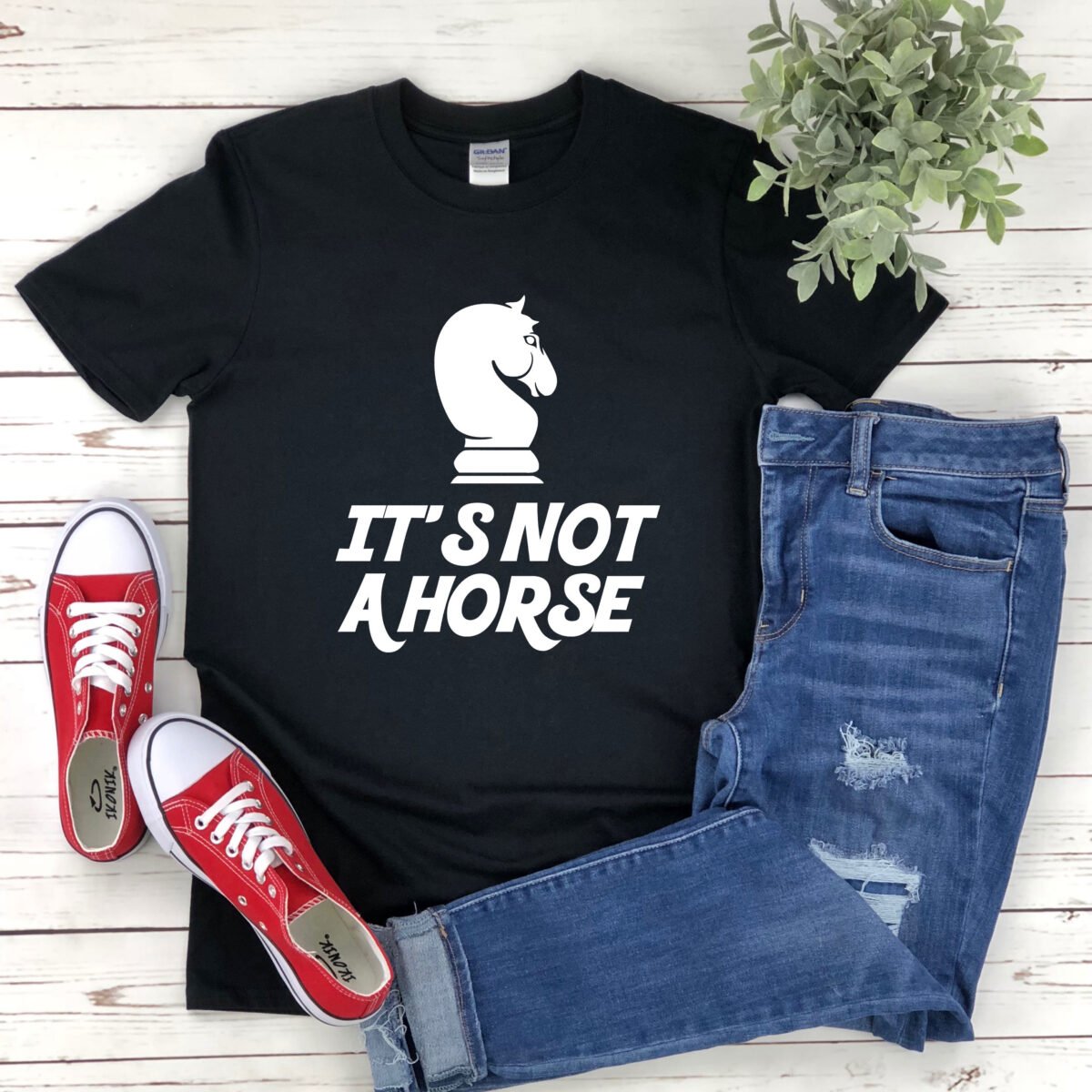 Funny Chess T-Shirt, Knight Piece, Shirt, Player, Pieces, Gifts For Him, Its Not A Horse