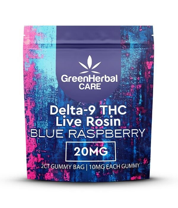 GHC Delta-9 THC 2pk Live Rosin Gummies