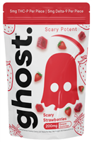 Ghost. Scary Strawberry 200MG Reaper Blend Gummies