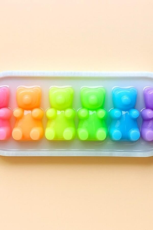 Giant Gummy Bear Pastel Neon Rainbow 3D Resin Wall Art/Art/ Fake Food Gummy Bear/ Snack /Candy Pop Candy