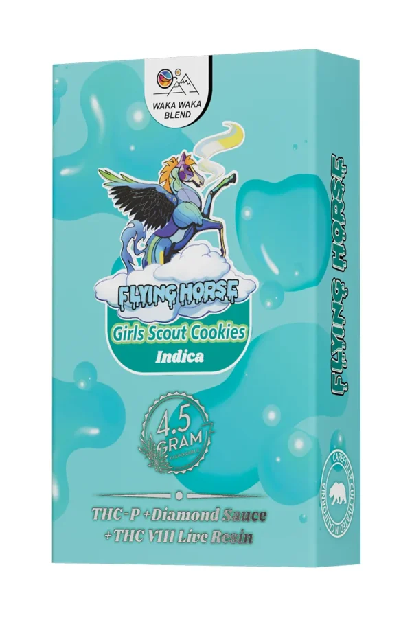 Girl Scout Cookies Flying Horse THC Waka Waka Blend Disposable 4.5G