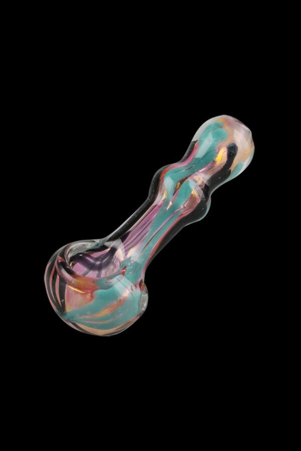 Gold Fumed Wig-wag Hand Pipe