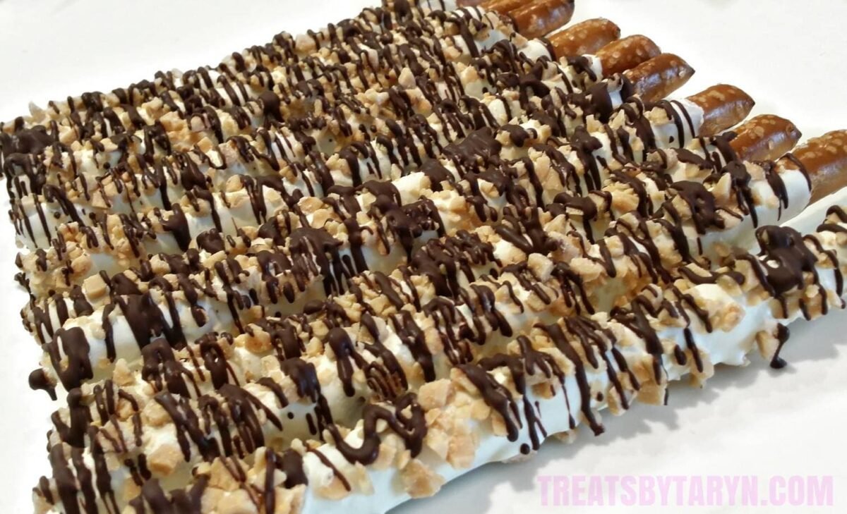 Gourmet White Chocolate Toffee Pretzels | 12 Pk